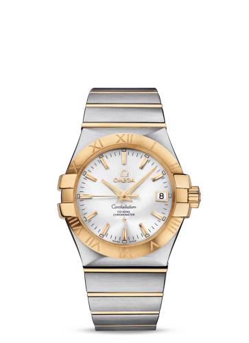 Omega Constellation Co-Axial 35 Stainless Steel / Yellow Gold / Silver